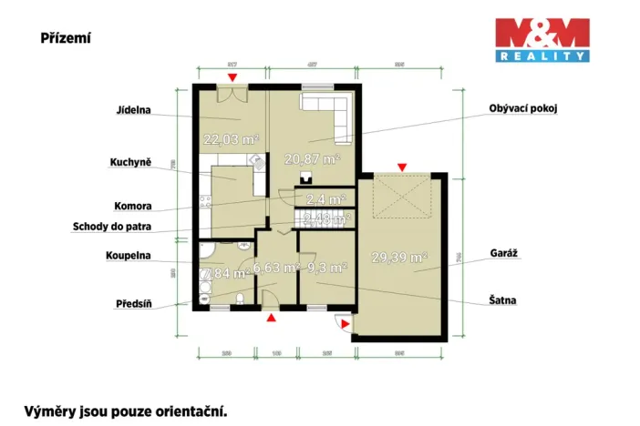 Prodej rodinného domu, Osek, 146 m2