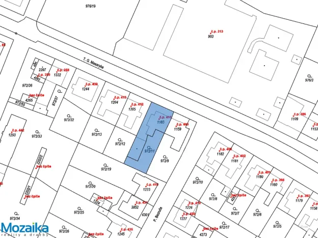 Prodej rodinného domu, Lanškroun - Ostrovské Předměstí, T. G. Masaryka, 288 m2