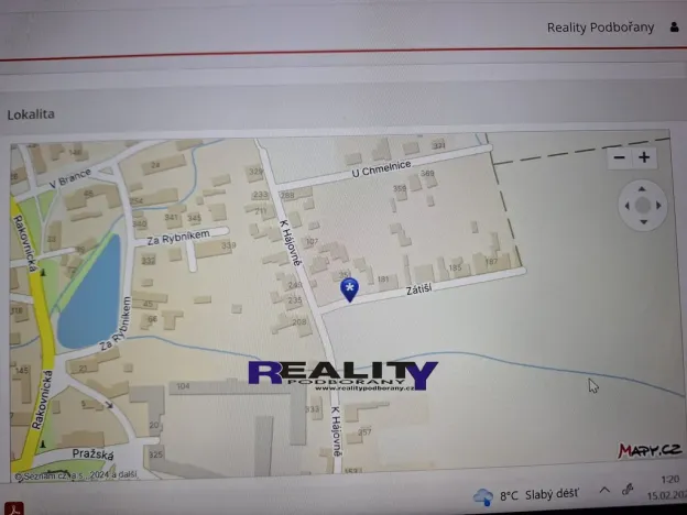 Prodej pozemku pro bydlení, Lišany, Zátiší, 1026 m2