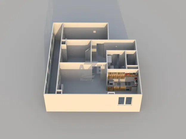 Prodej bytu 3+1, Orlová - Lutyně, Vnitřní, 72 m2