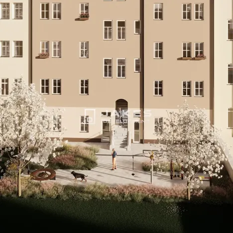 Prodej bytu 1+kk, Praha - Smíchov, Grafická, 16 m2