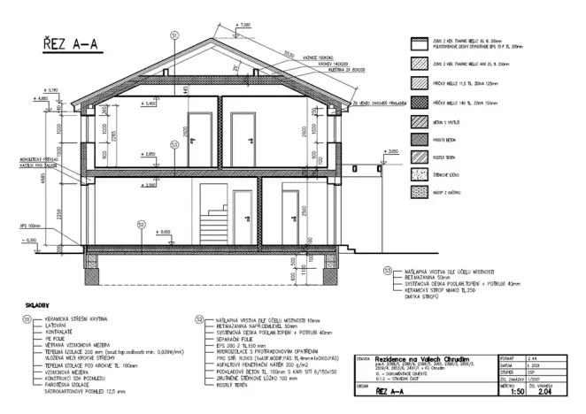 Prodej rodinného domu, Chrudim, Na Valech, 116 m2