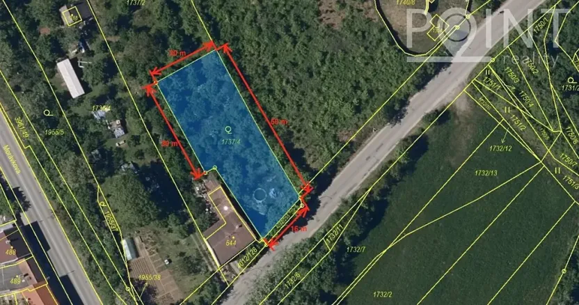 Prodej pozemku pro bydlení, Vyškov, 951 m2