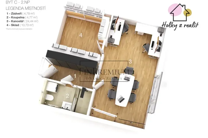 Prodej apartmánu, Velké Hamry, 45 m2