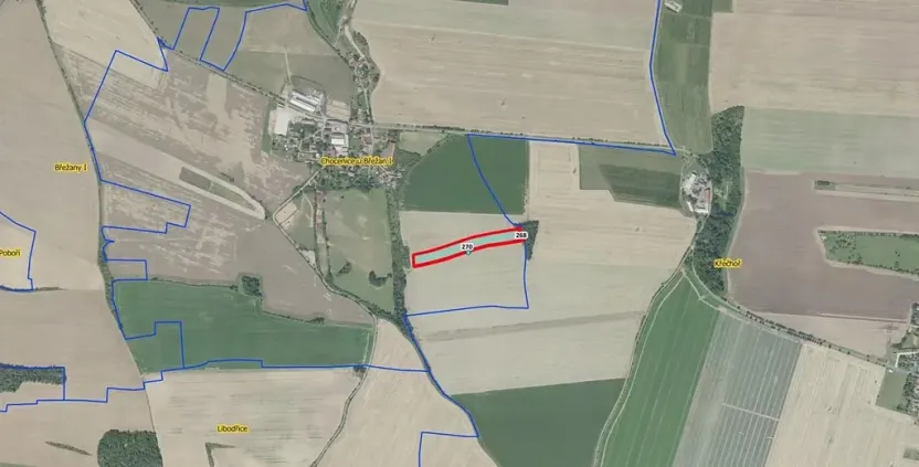 Prodej pole, Břežany I, 17419 m2