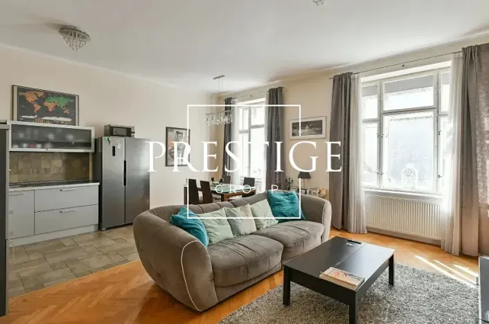 Pronájem bytu 2+kk, Praha - Vinohrady, náměstí Jiřího z Poděbrad, 75 m2