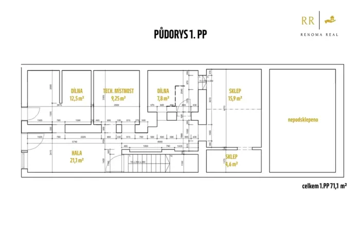 Prodej rodinného domu, Brno, Dělnická, 103 m2
