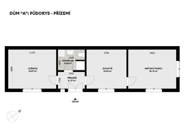 Prodej rodinného domu, Nová Ves - Nové Ouholice, 132 m2