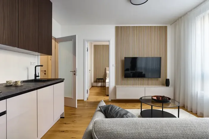 Pronájem bytu 2+kk, Praha - Nusle, Muzikova, 41 m2