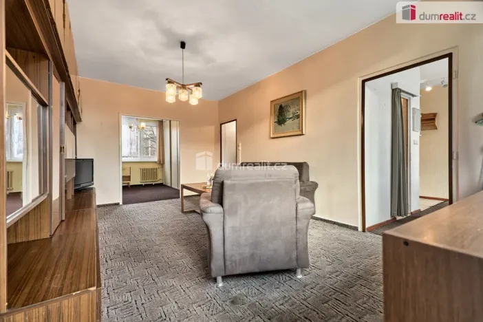 Prodej bytu 3+1, Ústí nad Labem - Ústí nad Labem-centrum, Ženíškova, 65 m2