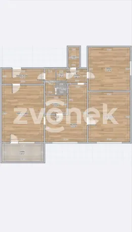 Pronájem bytu 3+1, Hulín, Višňovce, 71 m2