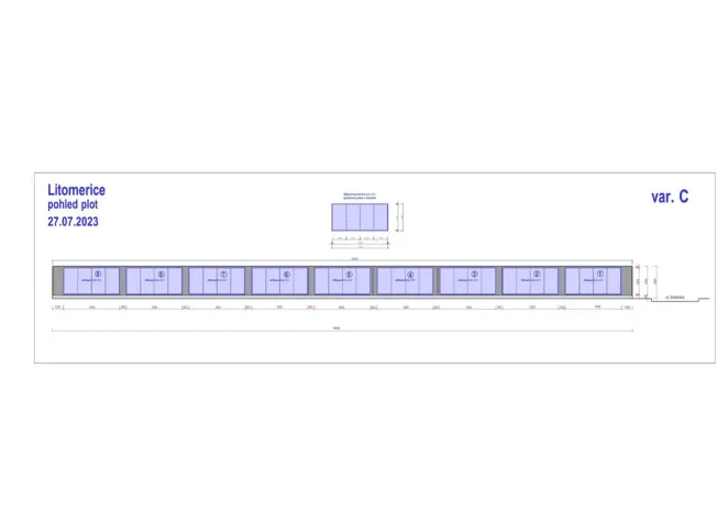 Pronájem pozemku, Litoměřice, Želetická, 12 m2
