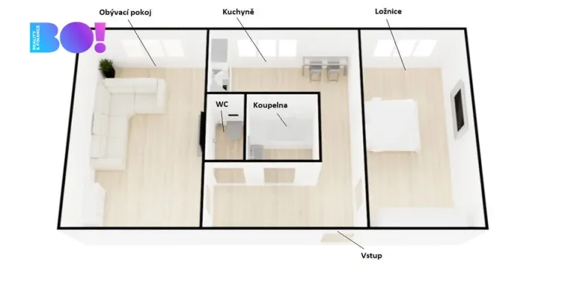 Prodej bytu 2+1, Karviná, Březová, 55 m2