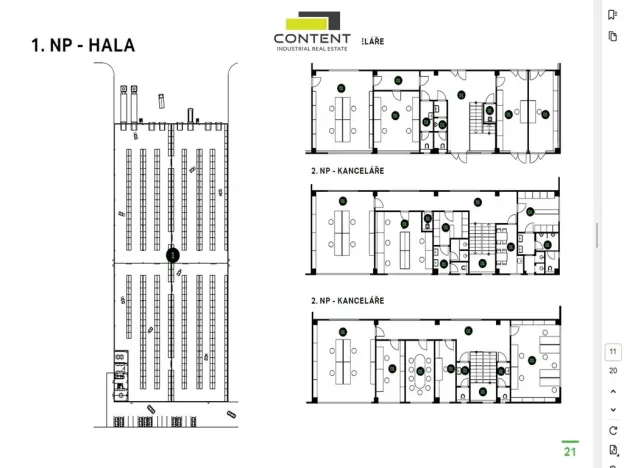 Pronájem skladu, Zlín, Rybníky V, 6800 m2
