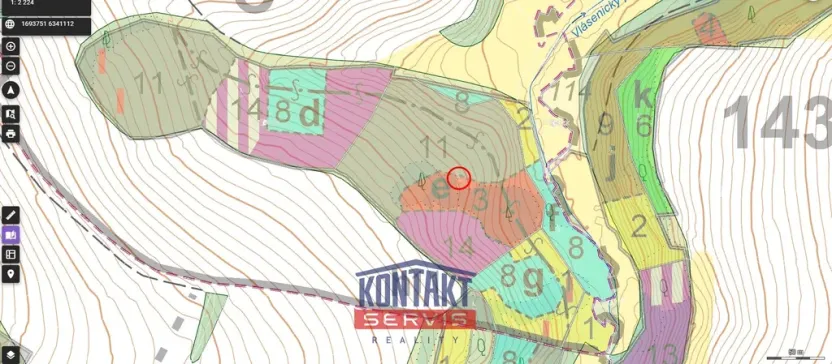 Prodej lesa, Vokov, 19055 m2