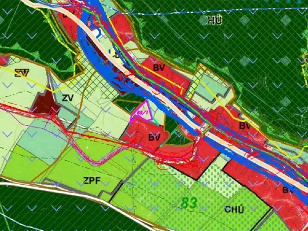 Dražba louky, Děčín, 675 m2