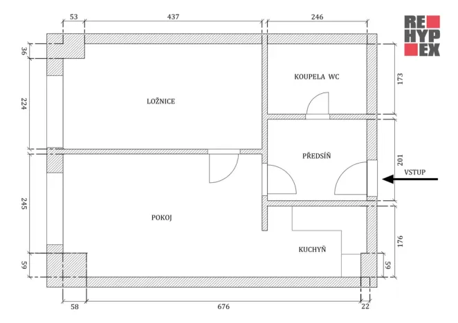 Prodej bytu 2+kk, Liberec - Liberec III-Jeřáb, Tatranská, 41 m2