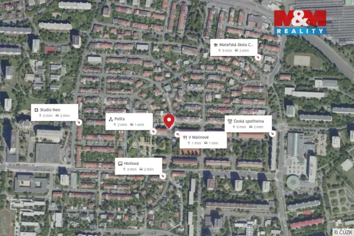 Prodej bytu 3+1, Praha - Záběhlice, 52 m2