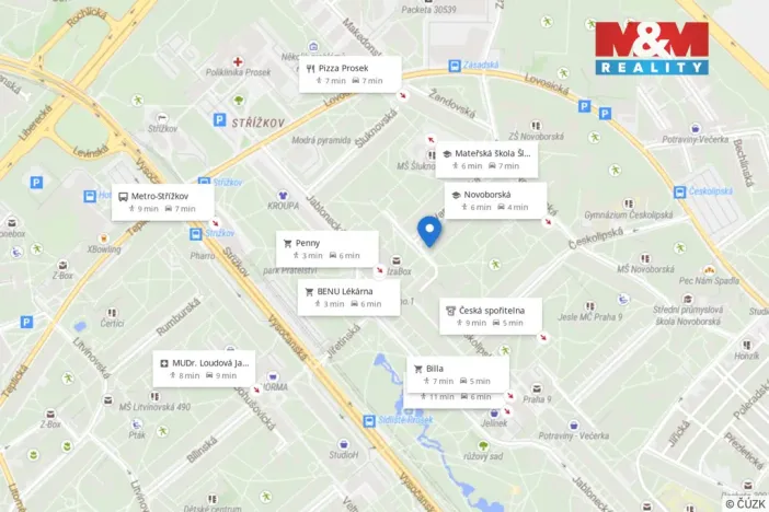 Prodej bytu 1+kk, Praha - Střížkov, Varnsdorfská, 26 m2