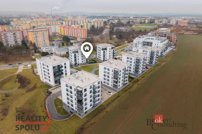 Pronájem bytu 1+kk, Plzeň - Skvrňany, Františka Kováříka, 41 m2