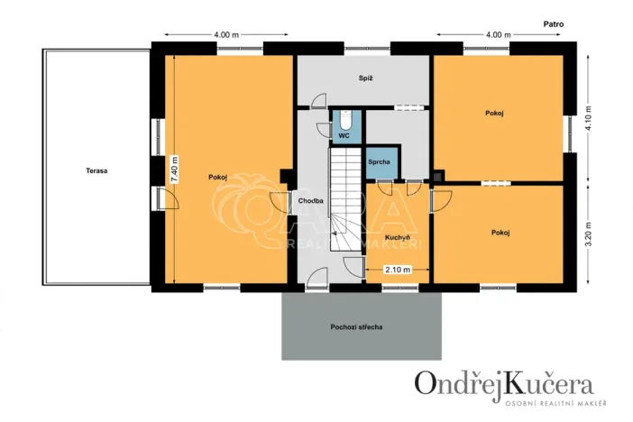 Prodej rodinného domu, Kosoř, Dolejší, 250 m2