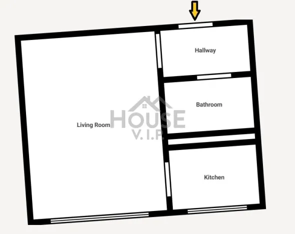 Prodej bytu 1+1, Praha - Střížkov, Varnsdorfská, 26 m2