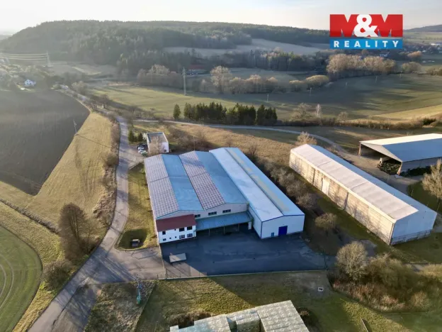 Pronájem skladu, Čestice, 888 m2