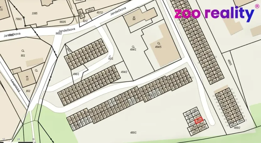 Pronájem garáže, Litvínov, 19 m2