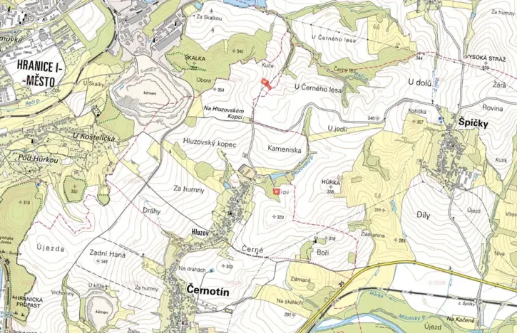 Prodej pole, Černotín, 5302 m2