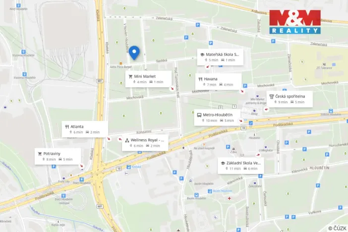 Pronájem bytu 4+kk, Praha - Hloubětín, V Novém Hloubětíně, 120 m2