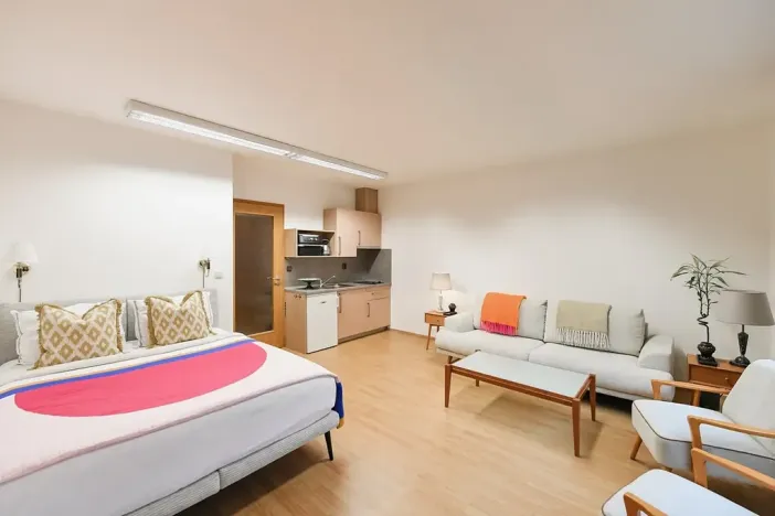 Pronájem bytu 1+kk, Praha - Michle, Hanusova, 32 m2