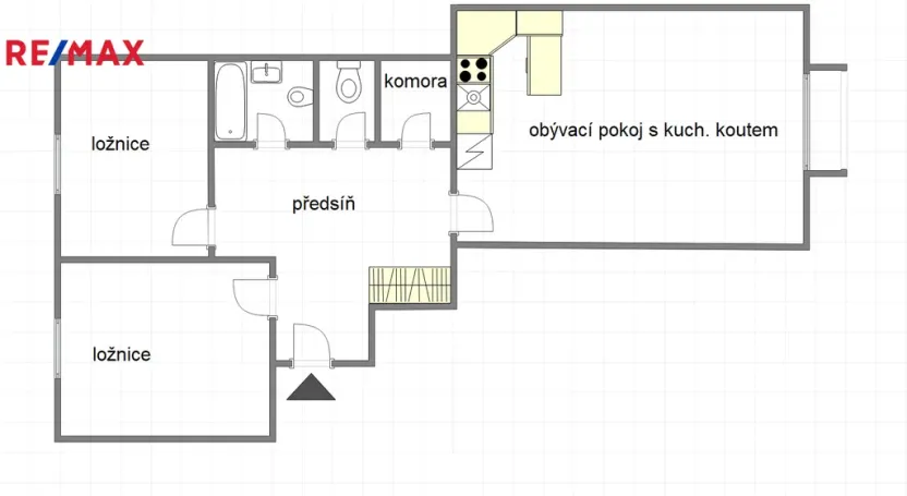 Pronájem bytu 3+kk, Praha - Chodov, Šternovská, 73 m2