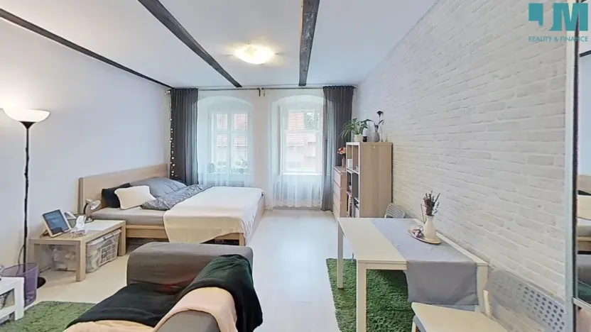 Pronájem bytu 1+kk, Jihlava, Husova, 46 m2