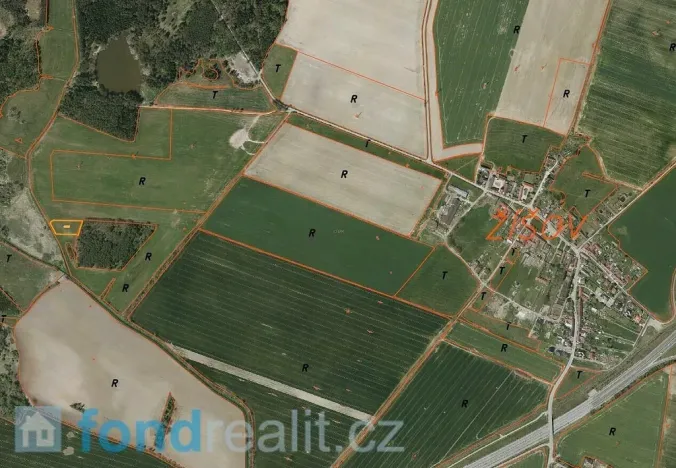 Prodej pole, Žíšov, 3467 m2