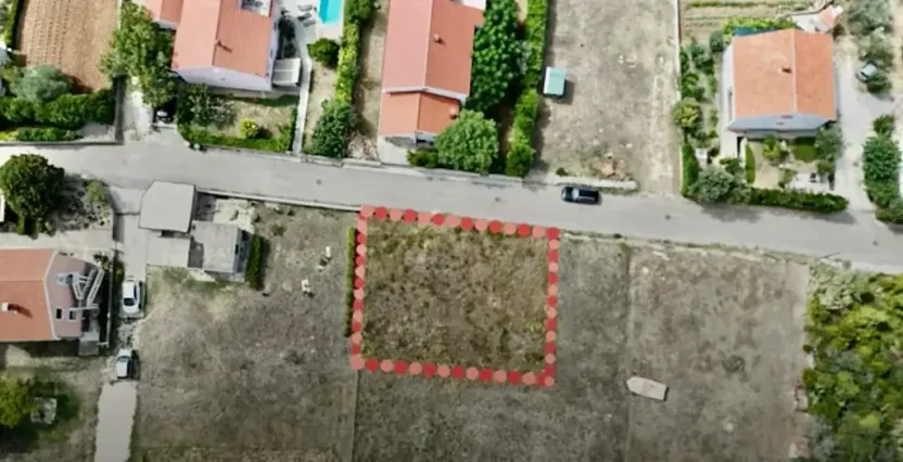 Prodej pozemku pro bydlení, Vrsi, Chorvatsko, 500 m2