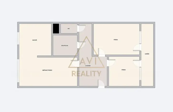 Prodej bytu 3+1, Praha - Prosek, Vysočanská, 74 m2