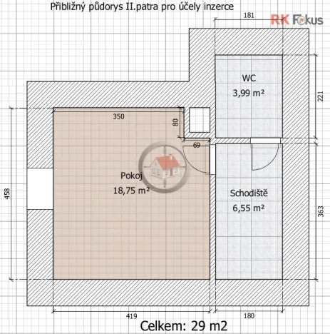 Prodej rodinného domu, Třebíč - Nové Dvory, Zdislavina, 89 m2
