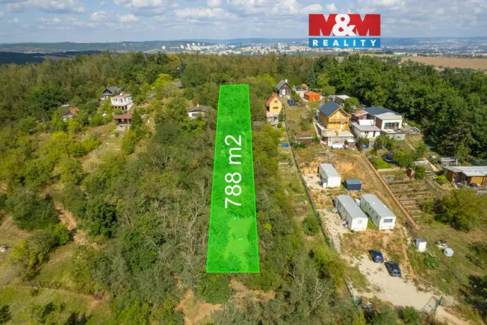 Prodej zahrady, Nebovidy, 788 m2