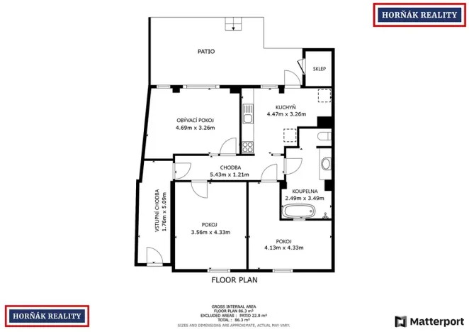Prodej rodinného domu, Bučovice, V Chaloupkách, 86 m2