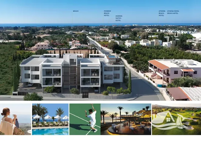 Prodej bytu 3+kk, Pafos, Kypr, 104 m2