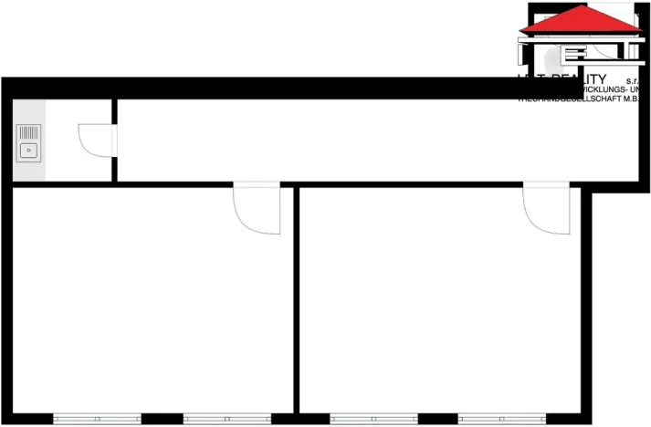 Pronájem kanceláře, Ostrava, Zámecká, 66 m2
