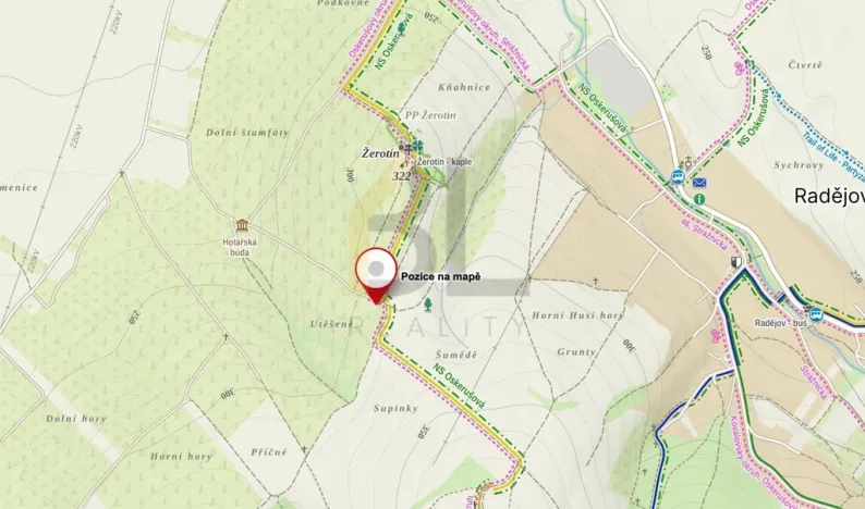 Prodej zahrady, Strážnice, 3867 m2