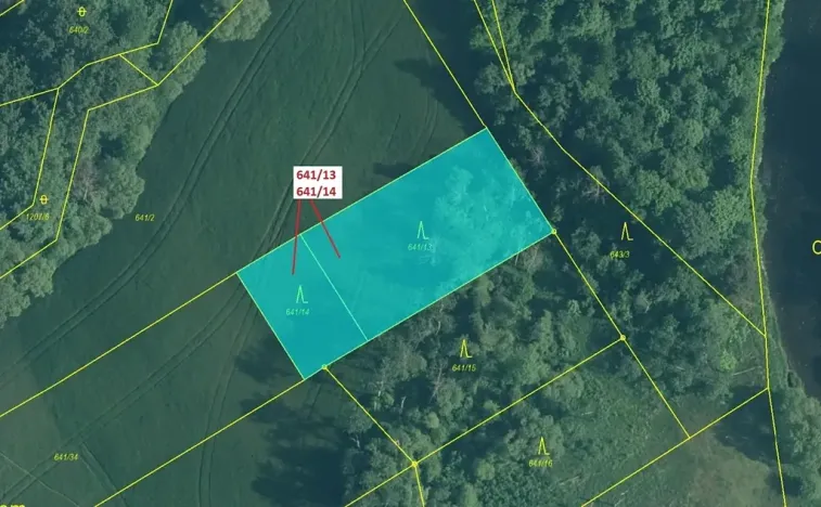 Dražba lesa, Rabí, 1958 m2