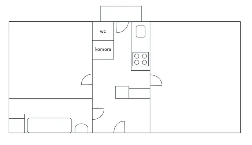 Prodej bytu 2+1, Praha - Libeň, Kubišova, 47 m2