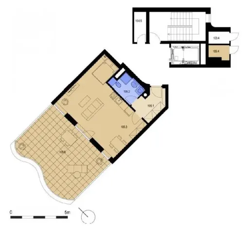 Prodej bytu 2+kk, Praha - Kyje, Pelušková, 44 m2