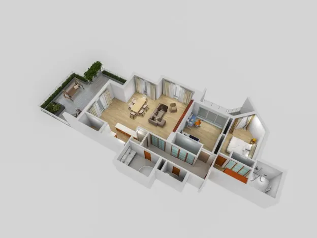 Prodej bytu 3+kk, Praha - Záběhlice, Hyacintová, 110 m2