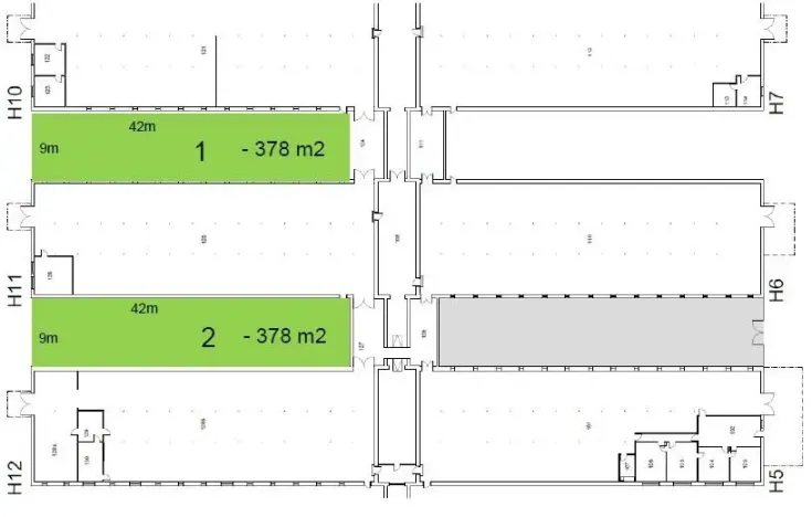 Pronájem skladu, Praha - Horní Počernice, Ve žlíbku, 378 m2