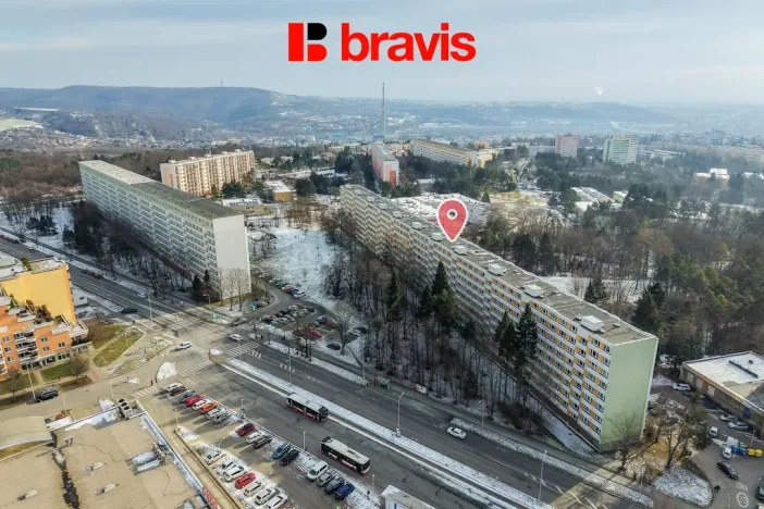 Prodej bytu 2+1, Brno - Lesná, Haškova, 63 m2