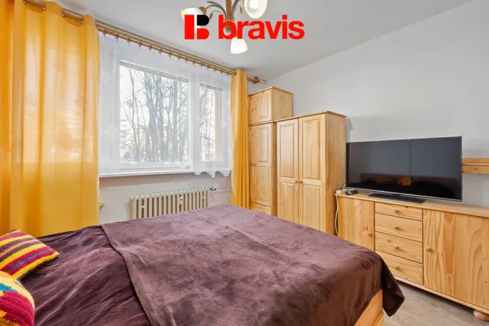 Prodej bytu 2+1, Brno - Lesná, Haškova, 58 m2