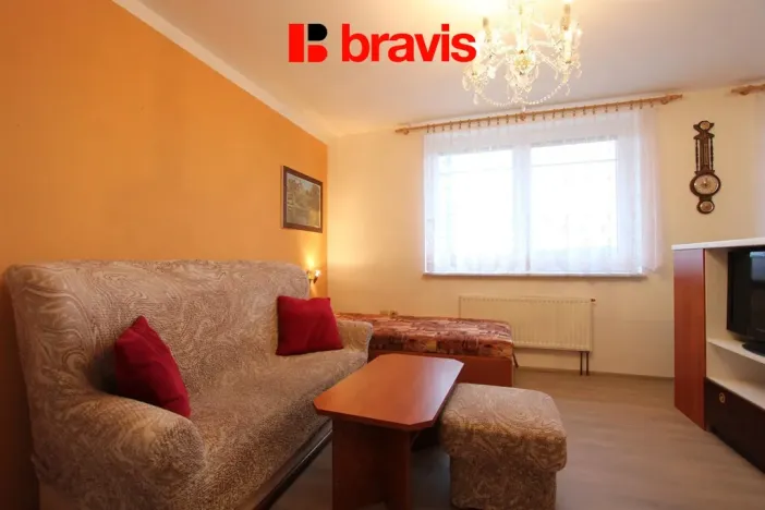 Pronájem bytu 1+kk, Neslovice, Školní, 31 m2